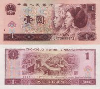 第四套人民币1996年1元