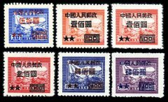 改7 “华东邮政交通图邮票